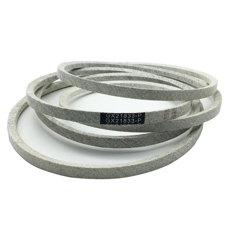 IKSI GX21833 GX20571 Lawn Mower Deck Belt 141 1/8" x 1/2" Replacement 48" for John Deere GX21833 GX20571 Fits D140 D150 D160 L120 L130 L145 L155 LA130 LA140 LA165 X140 X165 - Image 4